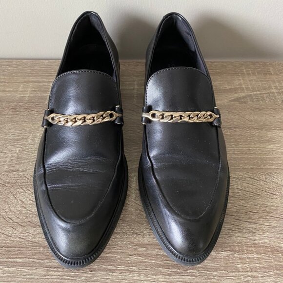 vagabond shoemakers frances buckled chain loafer - women's size 8/38 - Picture 5 of 8